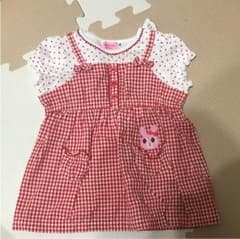 ミキハウスホットビスケットのワンピースのサムネイル