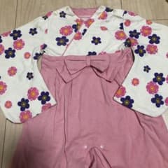 袴ロンパース 女の子のサムネイル
