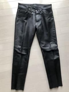 GIVENCHY ジバンシー ラム レザーパンツ 46 / リカルド ティッシ期のサムネイル