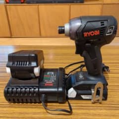 RYOBI 18V 充電式インパクトドライバ フルセット　BID-1805 中古のサムネイル