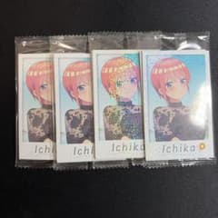 오등분의 신부 포토풍 카드 영화 이치 반 쿠지 구입 특전