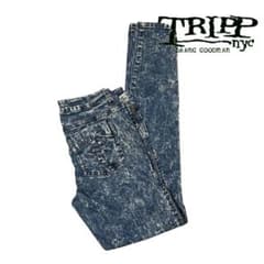 Tripp NYC Y2K スタッズ グランジ ケミカル スキニーデニム パンク