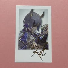 にじさんじ 小柳ロウ チェキ風カード - メルカリ