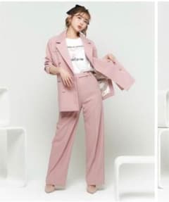 Darich♡ダーリッチ♡ジャケットセットアップ♡ピンク♡のサムネイル