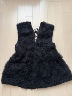 【美品】Mystrada ノースリーブ チュニック 黒のサムネイル