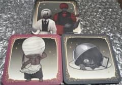 文字化化 カフェ 心斎橋限定 コースター 主人公 赤い傘の男 長鉈男