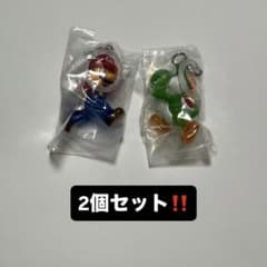 スーパーマリオ めじるしアクセサリー2 2個セット マリオ ヨッシーのサムネイル