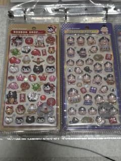 ボンボンドロップシール　和柄　2点セットのサムネイル