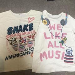 rough Tシャツ☆長袖・半袖2枚セットのサムネイル
