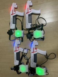 LASER X レーザーエックス　クロスシューティング　レーザー銃　4セットのサムネイル