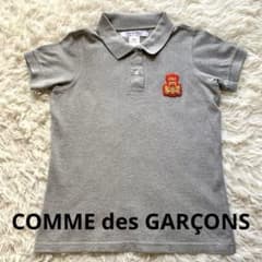 【美品】COMME des GARÇONS エンブレム ワッペン ポロシャツ S