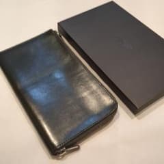 SYRINX HITOE L-zip teal 長財布 箱付き SYRINX HITOE L-zip teal 長財布 箱付き - メルカリ