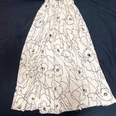 花柄 ロングスカートのサムネイル