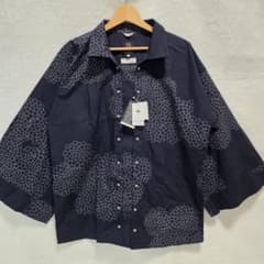 新品タグ付】SOU・SOU ソウソウ 超長綿 陣風靡 L 雲間に菊 深紺 - メルカリ