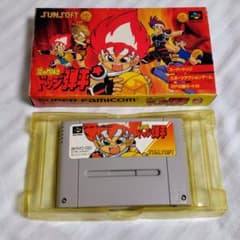 炎の闘球児 ドッジ弾平 SUNSOFT サン電子 スーパーファミコン SFC