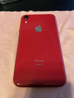 【美品】Apple iPhone XR 64GB RED レッドのサムネイル