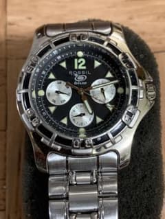 FOSSIL BLUE フォッシルブルー 腕 時計 BQ-8767 - メルカリ