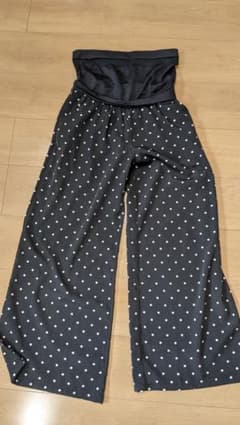 産前産後サマー軽量ドットパンツ【マタニティ服／産後】のサムネイル
