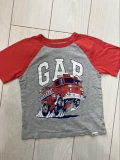 GAP 消防車プリント　Tシャツ　5歳のサムネイル