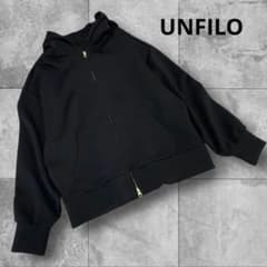美品！UNFILO BRAUTY FORM JERSEY ZIP パーカー XL - メルカリ