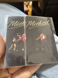 Michael Jackson マイケル・ジャクソン 特典カード 2枚セット - メルカリ