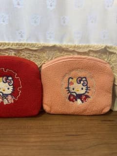 Hello Kitty 和風ポーチ 2個セットのサムネイル