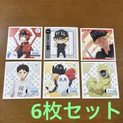 はたらく細胞　はたらくシールコレクション 6枚セットのサムネイル