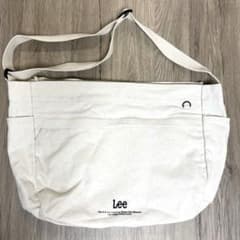 Lee ショルダーバッグ キャンバス ホワイトのサムネイル