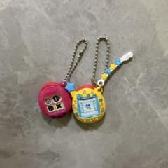 たまごっち ガチャガチャ ガシャポン シャカシャカチャーム キーホルダー セットのサムネイル