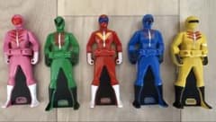 ゴーカイジャー　レンジャーキー ゴレンジャー　 5体セットのサムネイル