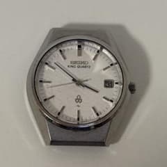 電池交換済 SEIKO KING QUARTZ 0852-8020-G - メルカリ