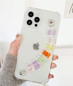 新品　iPhone 7plus 8plus ケース　韓国　ハリボー　クマのサムネイル