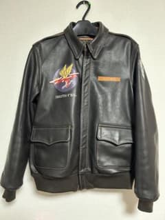 Avirex TYPE A-2 レザーフライトジャケット 40のサムネイル