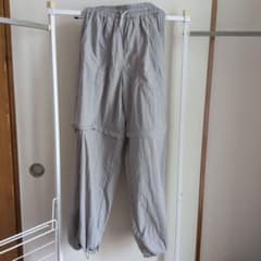 2枚セット　　2WAY コンバーチブルパンツ グレーのサムネイル