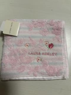 LAURA ASHLEY 花柄タオルハンカチのサムネイル
