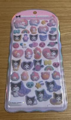 コットンパフィーシール マイメロ クロミ サンリオのサムネイル
