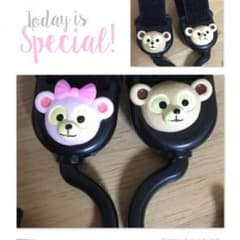 ベビーカーフック ダッフィ&シェリーメイちゃんのサムネイル