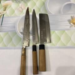 白寿 別撰 菜切り包丁 霞打ち 波紋鍛造 登録商標入り 白寿 別撰 菜切り包丁 霞打ち 波紋鍛造 登録商標入り - メルカリ