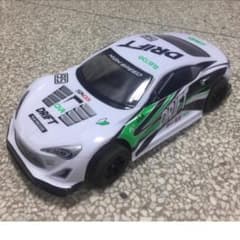 タミヤ ドリフト ラジコン フルセット　TT01　白　86　　　　　　tt02 1/10 新86 ホワイトボディ ラジコン ドリパケ TT01 TT02 BRZ - メルカリ