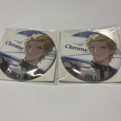 パニグレ DMMスクラッチ D賞 缶バッジ クロム 2個セットのサムネイル