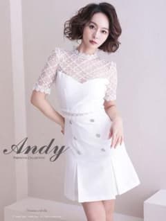 Andy ホワイト キャバドレスのサムネイル