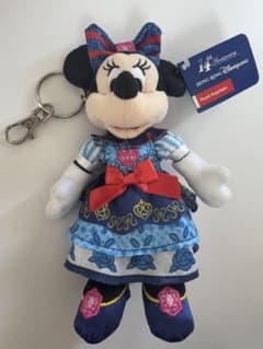 香港ディズニーランド 14周年 ミニーマウス キーホルダーのサムネイル