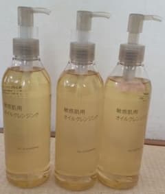 無印良品 敏感肌用オイルクレンジング 300ml　新品2本+1本のサムネイル