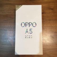 値下げしました【新品未開封】OPPO A5 2020 楽天 ブルーのサムネイル