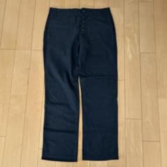 REMILLA デッキパンツ ボタンフライ ダークグレー セットアップ② 