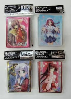 キャラクタースリーブ 4種セットのサムネイル