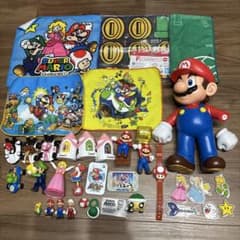 スーパーマリオ フィギュア タオル グッズ まとめ売り - メルカリ