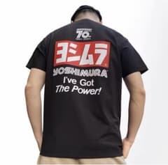 ヨシムラ 70周年記念 Tシャツ ブラック　Mサイズのサムネイル