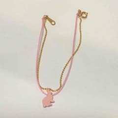うさぎ ピンク ブレスレットのサムネイル