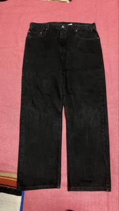 90s Levi's 505 ブラック ジーンズ W40 L30 ストレート